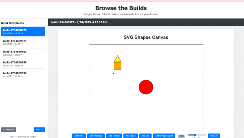 Gif of the llms drawing the shapes 5 times